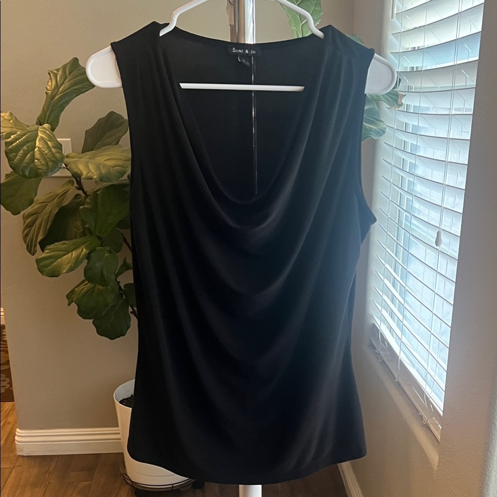 Sami & Jo Classic Black Tank Top